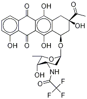 N-(Trifluoroacetyl)-1-desMethyl Daunorubicin