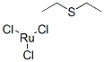 trichloro[1,1'-thiobis[ethane]]ruthenium Struktur