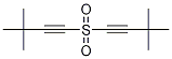 bis(3,3-diMethyl-1-butynyl)sulfone Struktur
