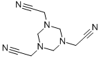 N-METHYLENEGLYCINONITRILE TRIMER Struktur