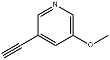 Pyridine, 3-ethynyl-5-methoxy- (9CI) Struktur