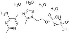 輔羧酶四水合物 結(jié)構(gòu)式