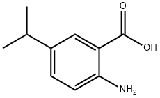 2-aMino-5-isopropylbenzoic acid Structure