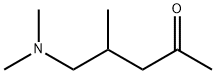 2-Pentanone, 5-(dimethylamino)-4-methyl- (9CI) Struktur