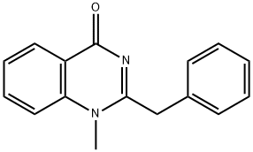 2-benzyl-1-methyl-quinazolin-4-one Struktur