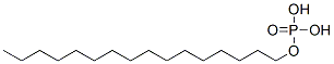 1-Hexadecanol, phosphate Struktur