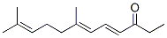 4,6,10-Dodecatrien-3-one, 7,11-dimethyl-, cyclized, by-products from, fractionation lights Struktur