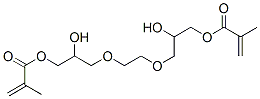 ethylenebis[oxy(2-hydroxypropane-1,3-diyl)] dimethacrylate Struktur