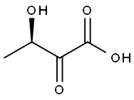 Butanoic acid, 3-hydroxy-2-oxo-, (R)- (9CI) Struktur