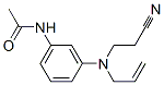 N-[3-[(2-Cyanoethyl)(2-propenyl)amino]phenyl]acetamide Struktur