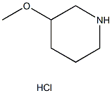 3-METHOXY-PIPERIDINE HYDROCHLORIDE Struktur