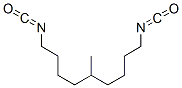 5-methylnonamethylene diisocyanate Struktur