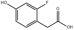 2-Fluoro-4-hydroxyphenylacetic acid