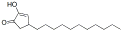 2-hydroxy-4-undecylcyclopent-2-en-1-one Struktur