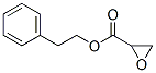 2-Oxiranecarboxylic acid 2-phenylethyl ester Struktur