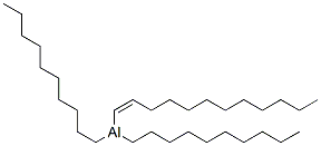 (Z)-didecyl(dodec-1-enyl)aluminium Struktur