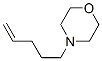 Morpholine,  4-(4-pentenyl)-  (9CI) Struktur