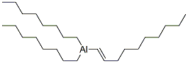 (E)-dec-1-enyldioctylaluminium  Struktur