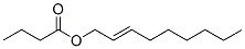 non-2-enyl butyrate Struktur