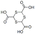 1,3,5-trithiane-2,4,6-tricarboxylic acid Struktur