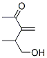 2-Pentanone, 5-hydroxy-4-methyl-3-methylene- (9CI) Struktur