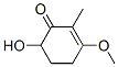 2-Cyclohexen-1-one, 6-hydroxy-3-methoxy-2-methyl- (9CI) Struktur