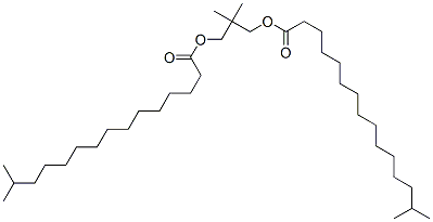 2,2-dimethyl-1,3-propanediyl diisohexadecanoate  Struktur