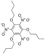 1,3,5-Tributoxy-2,4,6-trinitrobenzene Struktur