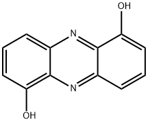 1,6-PHENAZINEDIOL Struktur