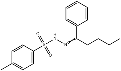 VALEROPHENONE TOSYLHYDRAZONE  MIXTURE O& Struktur