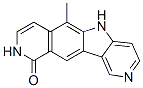 5,9-Dihydro-6-methyl-10H-pyrido[3',4':4,5]pyrrolo[2,3-g]isoquinolin-10-one Struktur