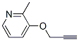 2-Methyl-3-(2-propynyloxy)pyridine Struktur