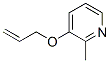 2-Methyl-3-(2-propenyloxy)pyridine Struktur