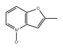 2-Methylfuro[3,2-b]pyridine 4-oxide Struktur