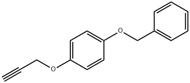 Benzene, 1-(benzyloxy)-4-(2-propynyloxy)- (7CI,8CI) Struktur