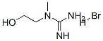 N-(2-hydroxyethyl)-N-methylguanidine monohydrobromide  Struktur