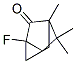 Tricyclo[2.2.1.02,6]heptanone,  2-fluoro-4,5,5-trimethyl-  (9CI) Struktur