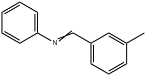 Benzenamine,N-[(3-methylphenyl)methylene]- Struktur