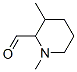 2-Piperidinecarboxaldehyde, 1,3-dimethyl- (9CI) Struktur