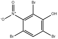 2,4,6-Tribromo-3-nitrophenol Struktur