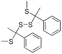 Methyl[(methylthio)phenylmethyl] persulfide Struktur