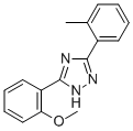 5-(2-Methoxyphenyl)-3-(o-tolyl)-1H-1,2,4-triazole Struktur