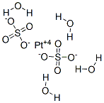 PLATINUM SULFATE TETRAHYDRATE Struktur