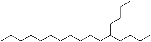 5-Butylhexadecane Struktur