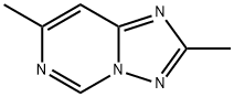 [1,2,4]TRIAZOLO[1,5-C]PYRIMIDINE, 2,7-DIMETHYL- Structure