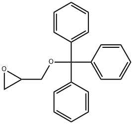 Oxirane, [(triphenylmethoxy)methyl]- Struktur