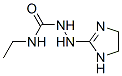 Hydrazinecarboxamide,  2-(4,5-dihydro-1H-imidazol-2-yl)-N-ethyl- Struktur