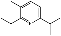 Pyridine, 2-ethyl-3-methyl-6-(1-methylethyl)- (9CI) Struktur