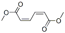 (2Z,4Z)-2,4-Hexadienedioic acid dimethyl ester Struktur