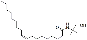 (Z)-N-(2-Hydroxy-1,1-dimethylethyl)-9-octadecenamide Struktur